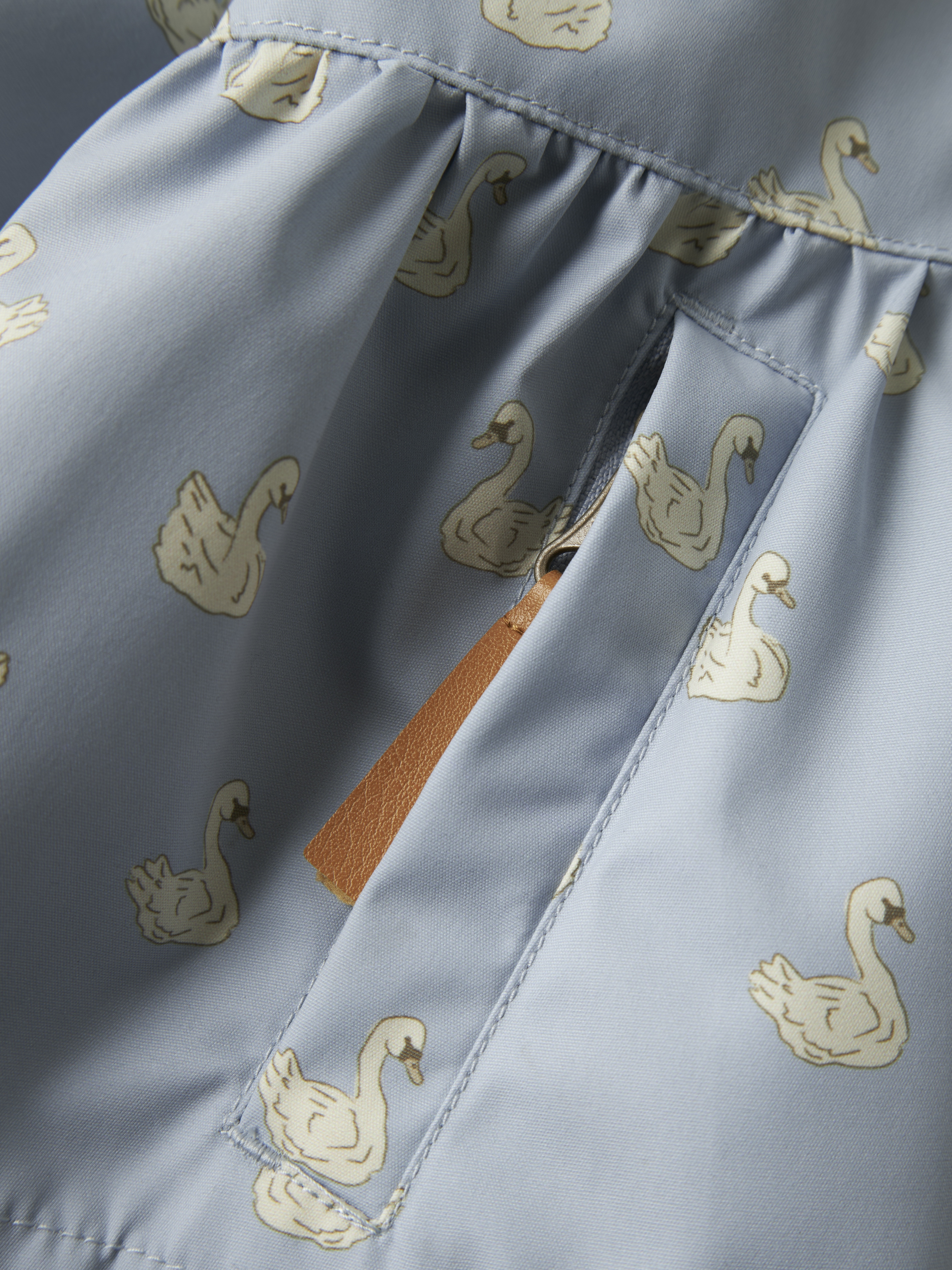 NMFGUDRUN JACKET FO LIL Zen Blue SWAN - 4