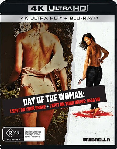Day Of The Woman: I Spit On Your Grave / I Spit On Your Grave: Deja Vu (BLU-RAY 4K ULTRA HD + BLU-RAY)