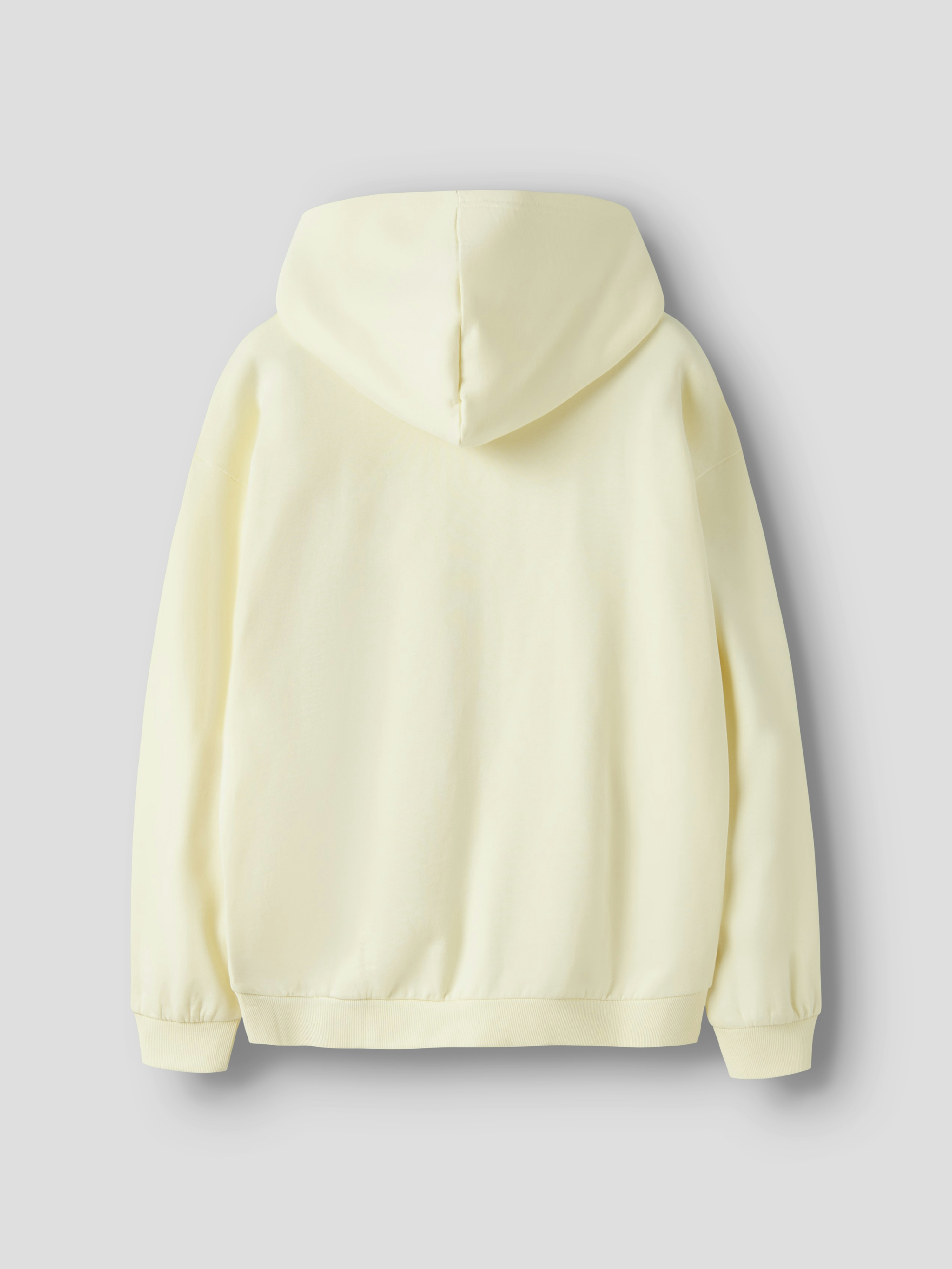 NLNNIZU LS BRU LOOSE SWEAT W. HOOD Pear Sorbet - 2