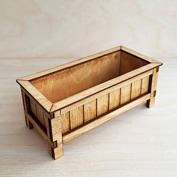 FLOWER BOX / PLANTING BOX - Kit - From Grandma's Dollhouse