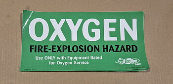OXYGENE klistermärke