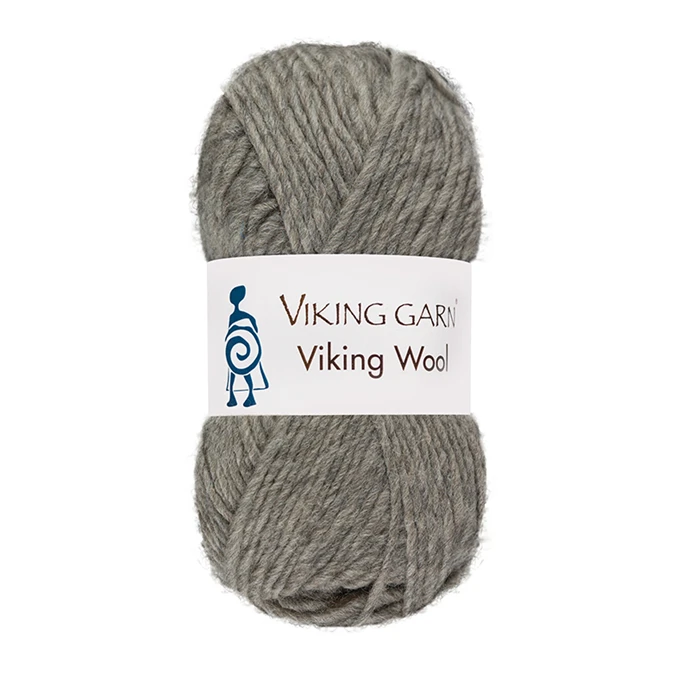Viking Wool - Ljusgrå