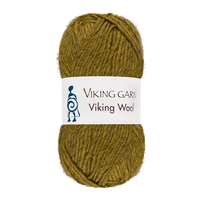 Viking Wool - Gulgrön