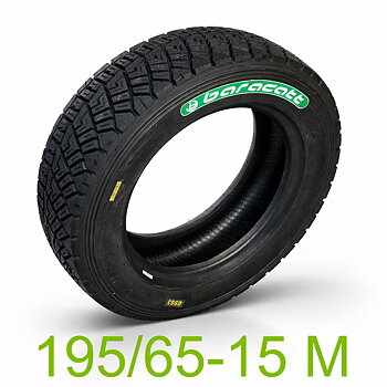 Baracatt Rallydäck Grus  15 tum 195/65 - 15  - Medium -