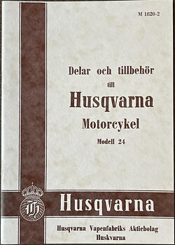 Spareparts book Modell 24