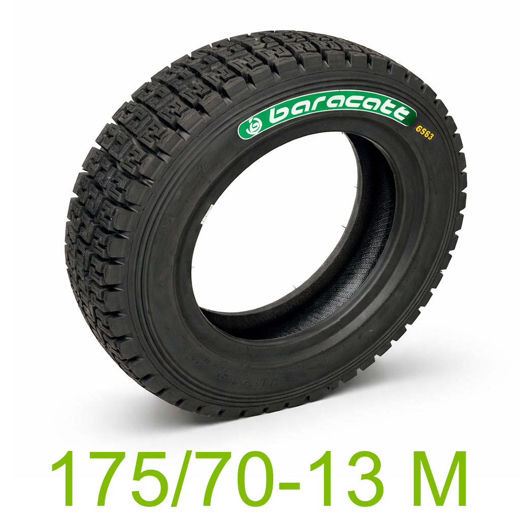 Baracatt Rallydäck Grus  13 tum 175/70 - 13 -Medium-