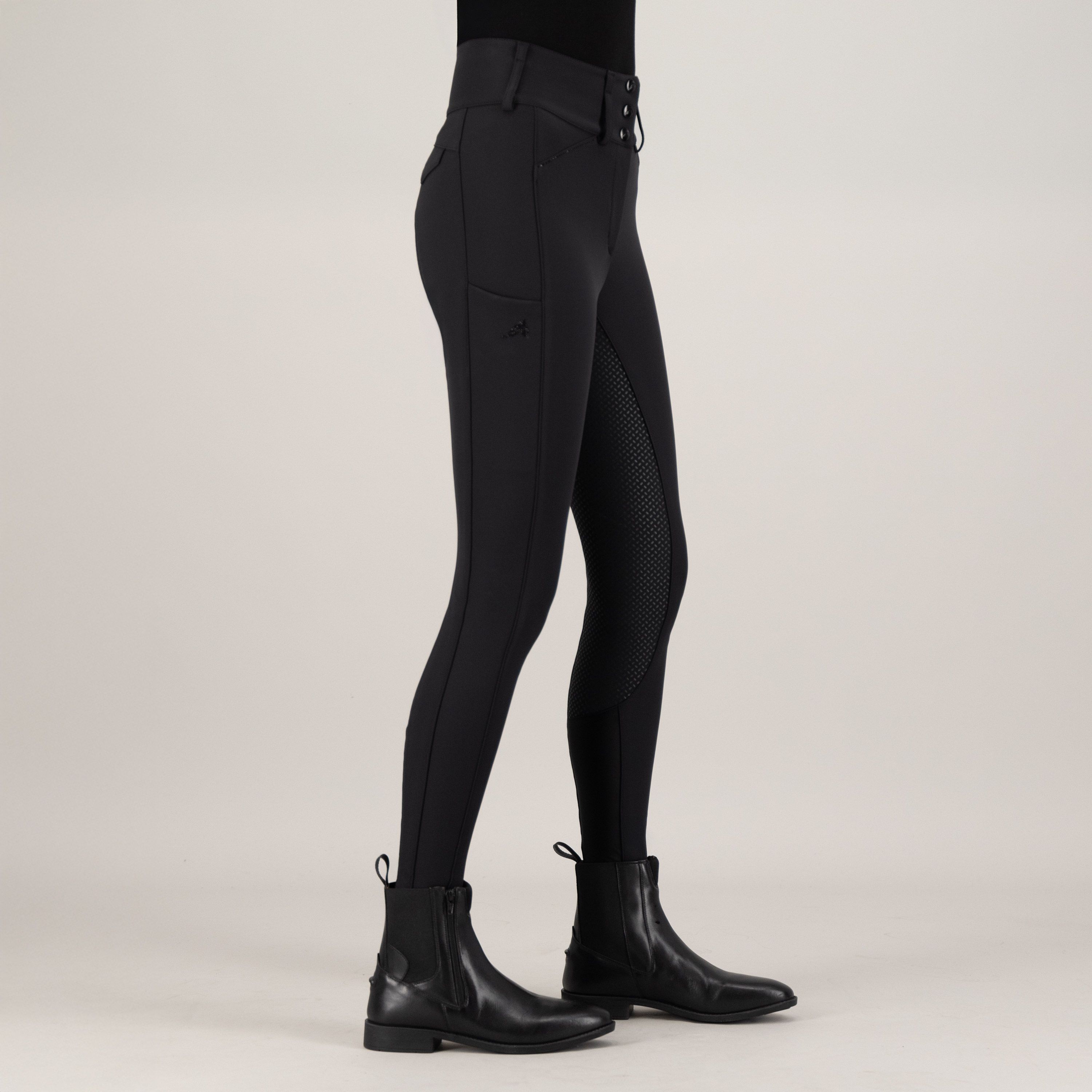 Euro-Star Ridbyxa Aurelia Silicon FullGrip Svarta - 4