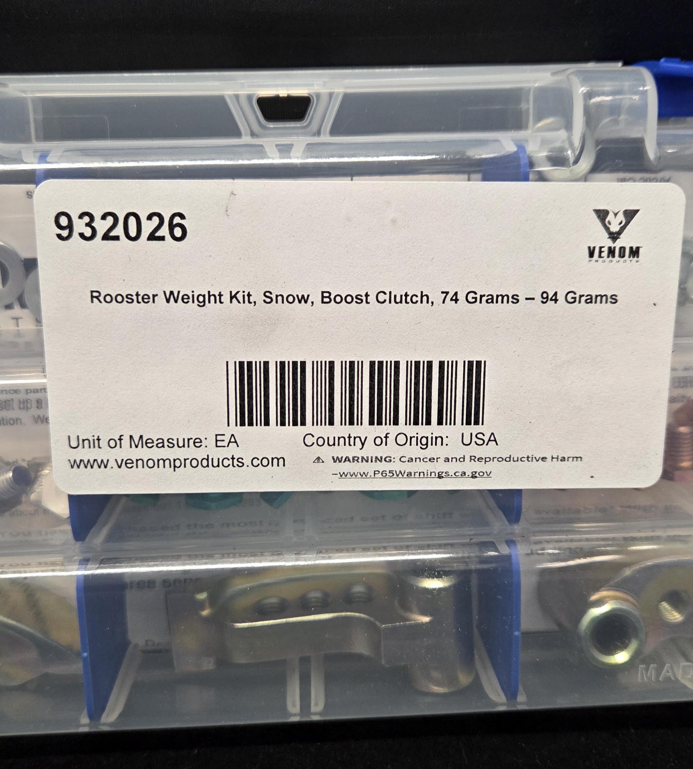 VENOM ROOSTER Viktkit Polaris P22 64-84gram eller 74-94gram - 5