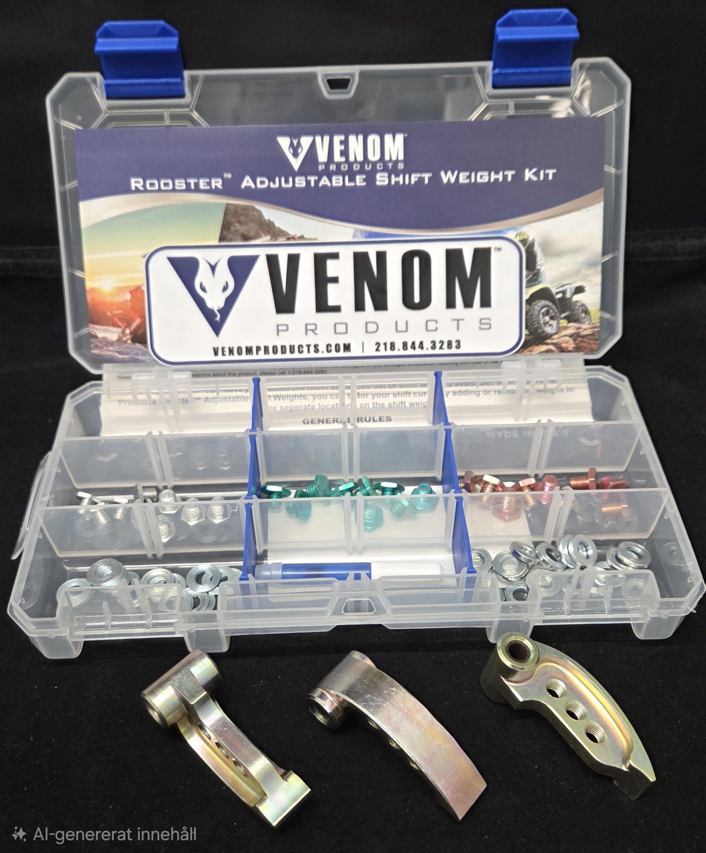 VENOM ROOSTER Viktkit Polaris P22 64-84gram eller 74-94gram