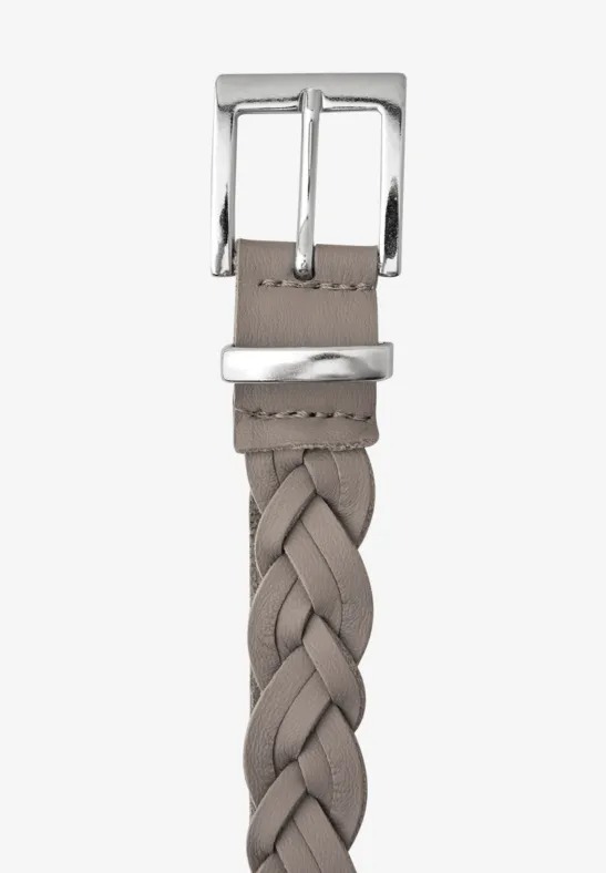 OP Braided Leather Belt - Soft Sand - Street One - 4