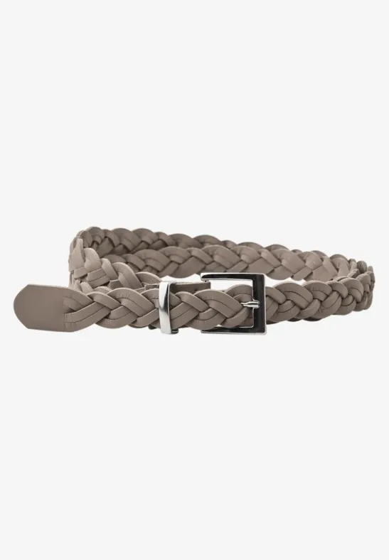 OP Braided Leather Belt - Soft Sand - Street One - 3