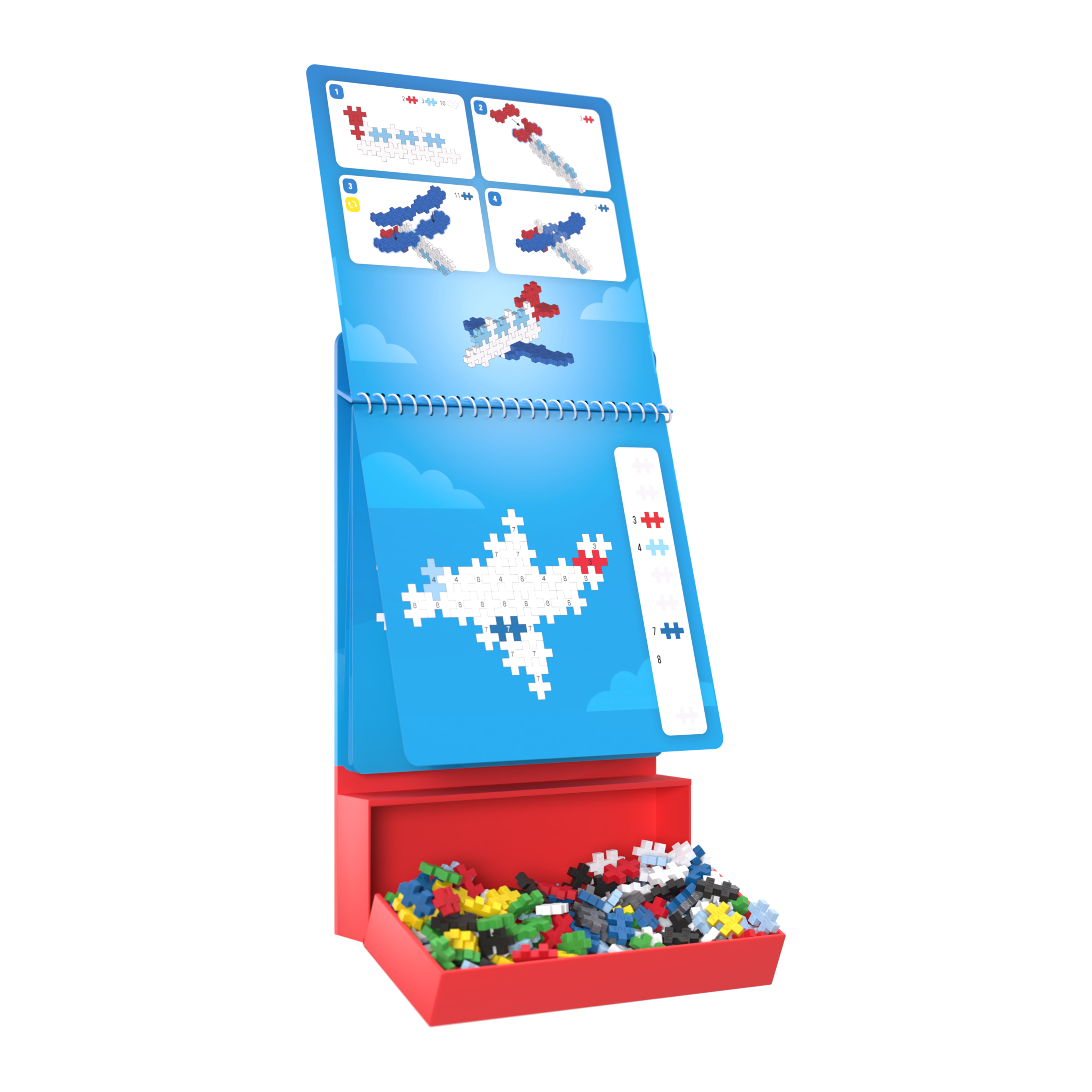 Plus-Plus Activity Pad – Transportfordon - 3