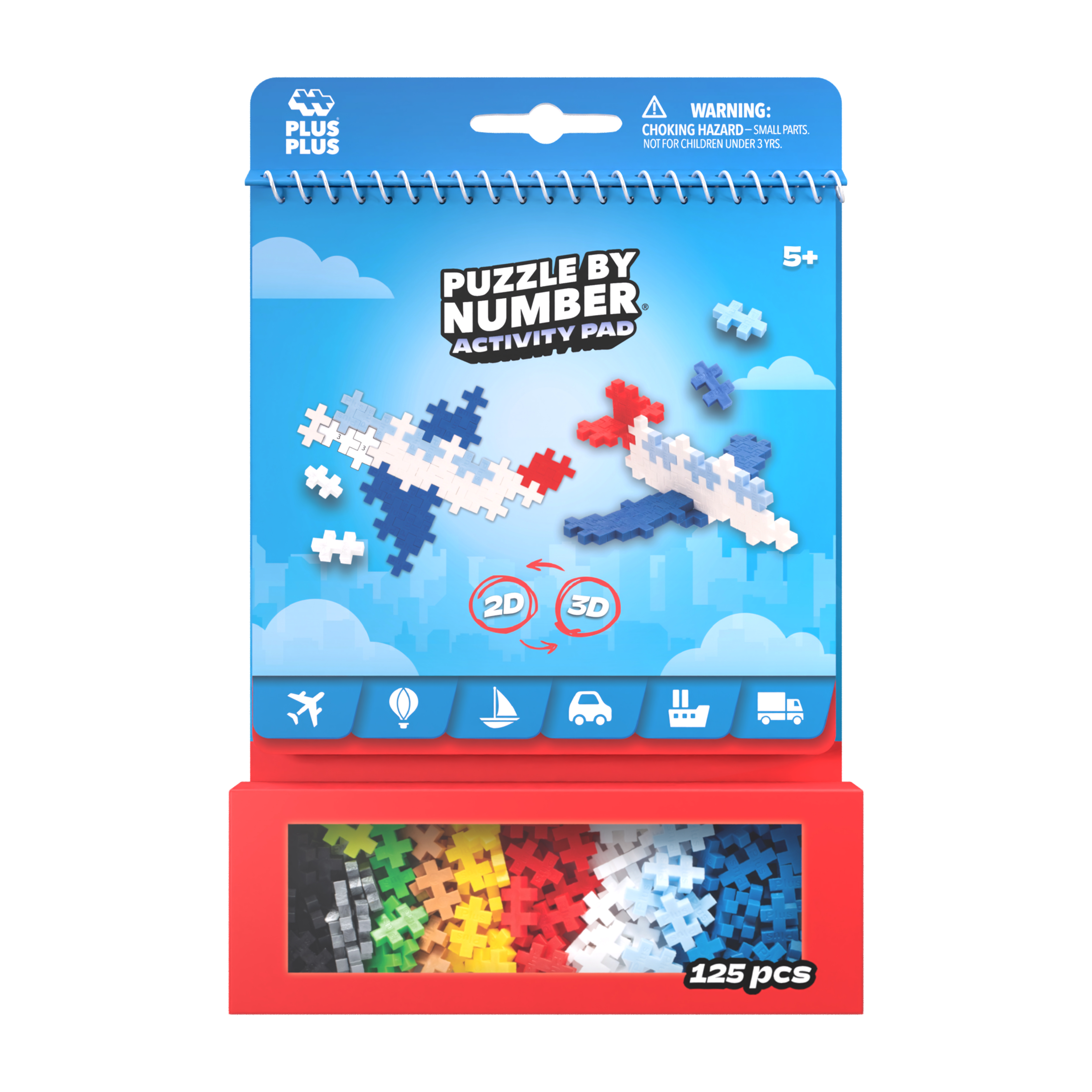 Plus-Plus Activity Pad – Transportfordon - 4