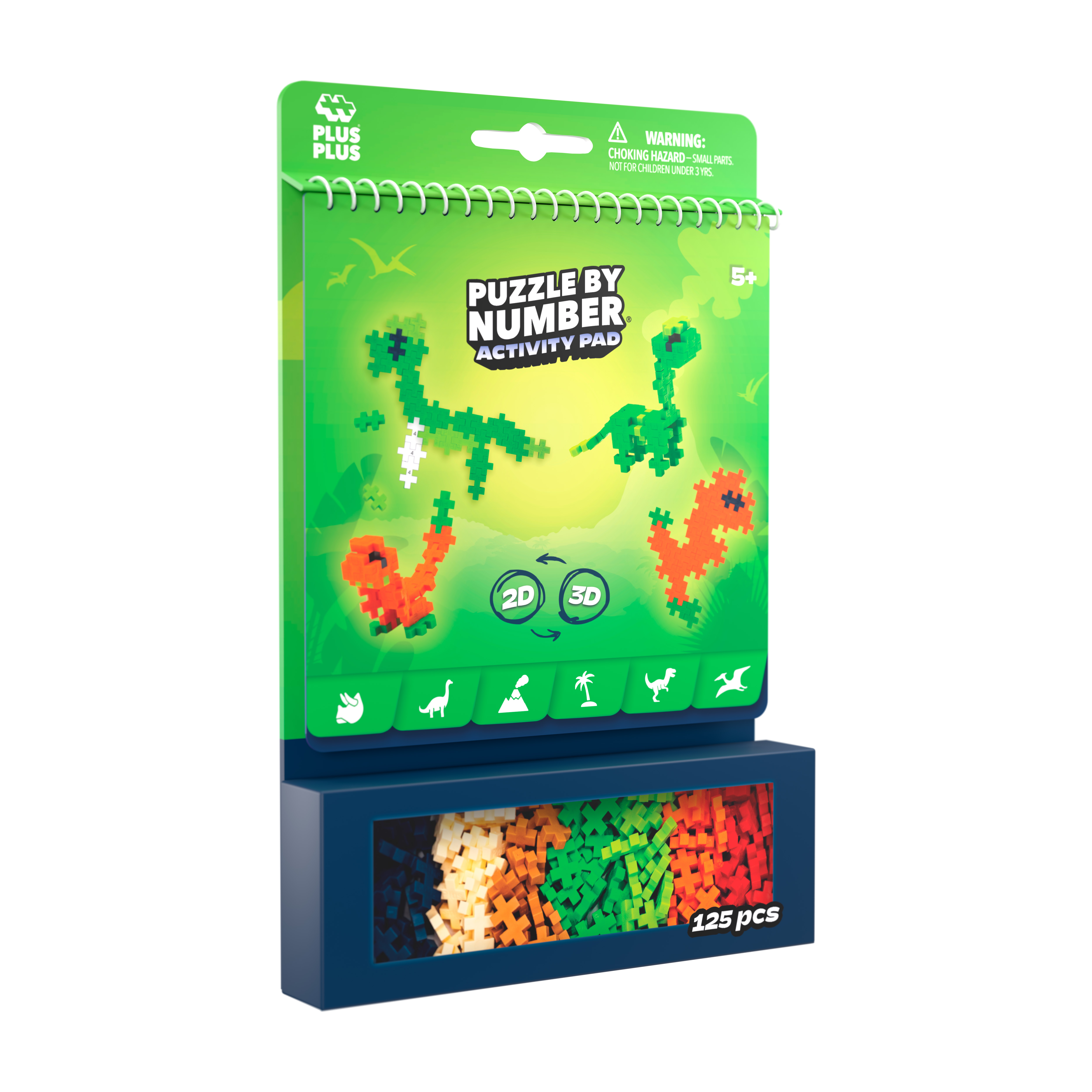 Plus-Plus Activity Pad – Dinosaurier - 4