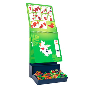 Plus-Plus Activity Pad – Dinosaurier