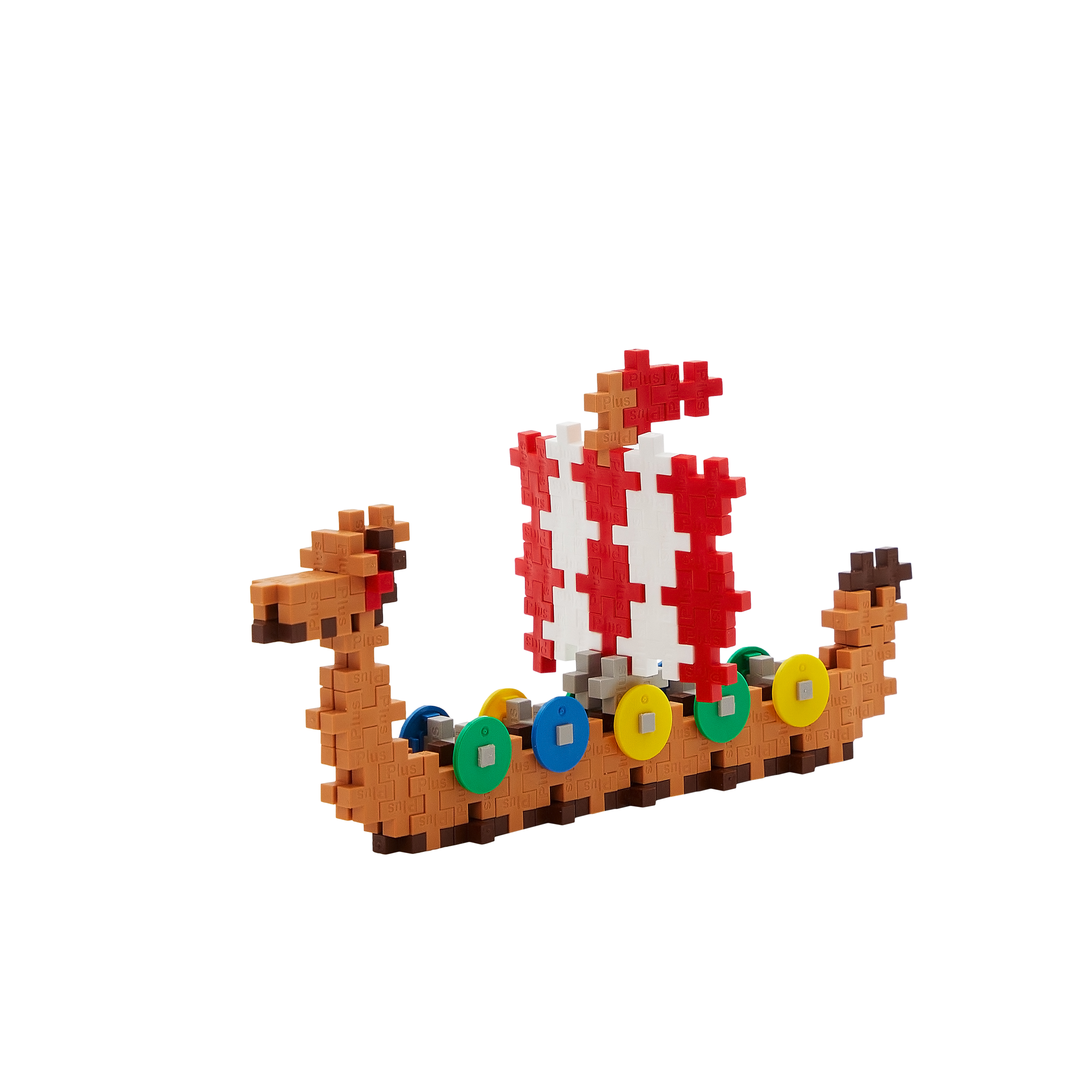 Plus-Plus Vikingaskepp / 100 bitar rör - 2