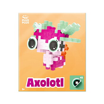 Husdjurspaket – Rosa Axolotl