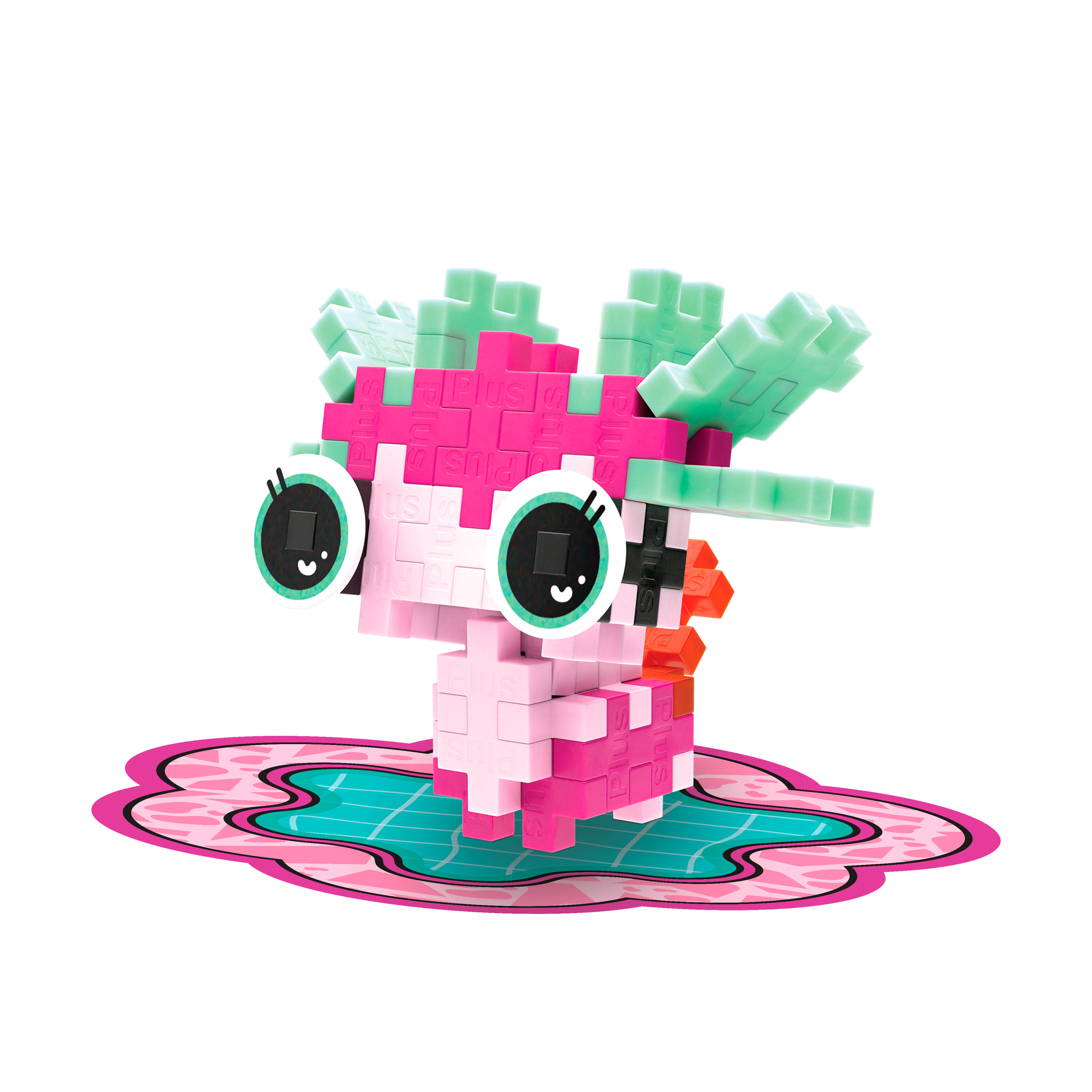 Husdjurspaket – Rosa Axolotl - 3