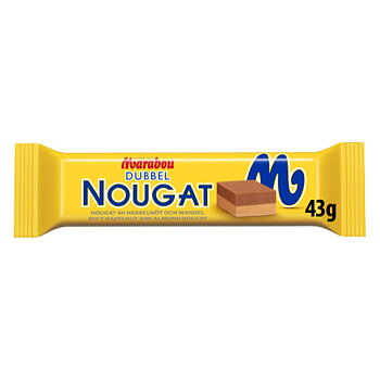 Marabou Dubbelnougat 43g 42st