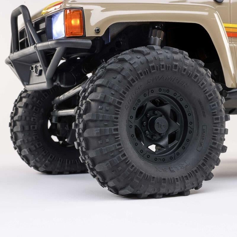 1/10 Axial SCX10 III 1987 Toyota SR5 Brown - 32