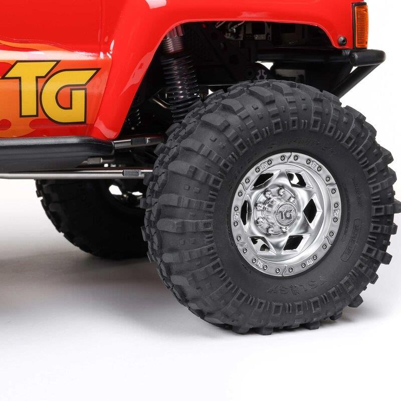 1/10 Axial SCX10 III 1987 Toyota SR5 Red - 30
