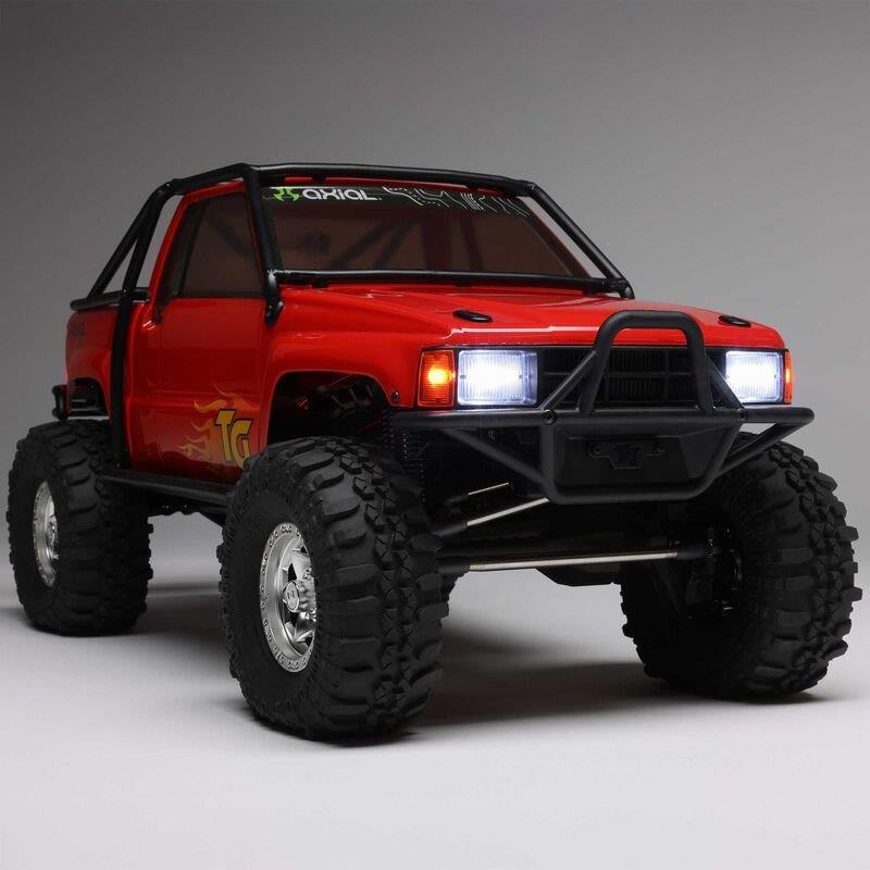 1/10 Axial SCX10 III 1987 Toyota SR5 Red - 24