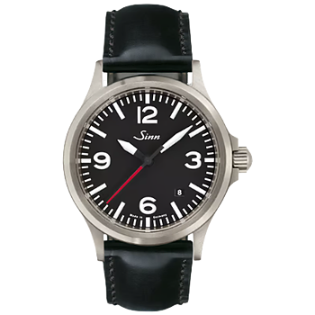 556.0141 Sinn 556 A RS svart kalvskinn