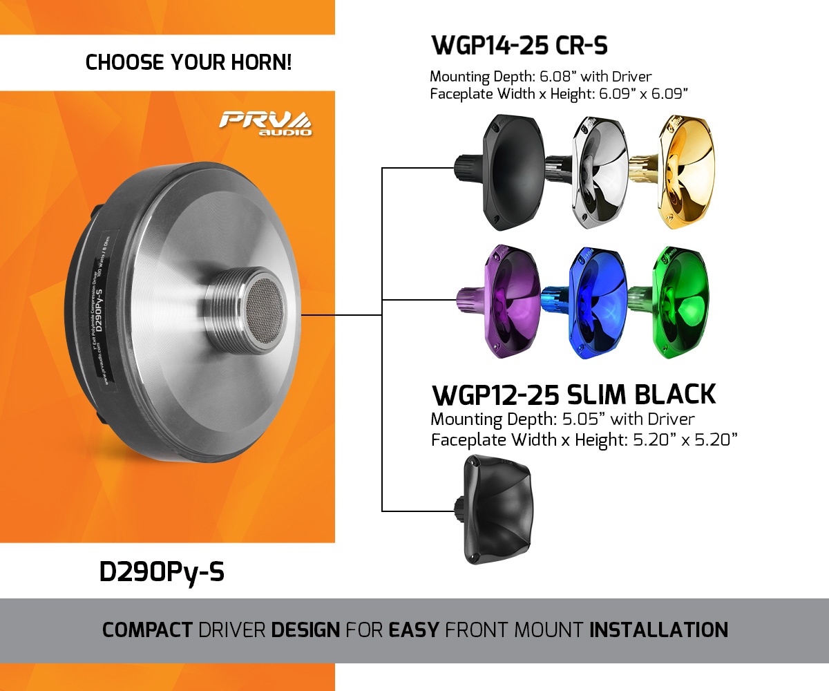 PRV Audio D290Py-S - 9
