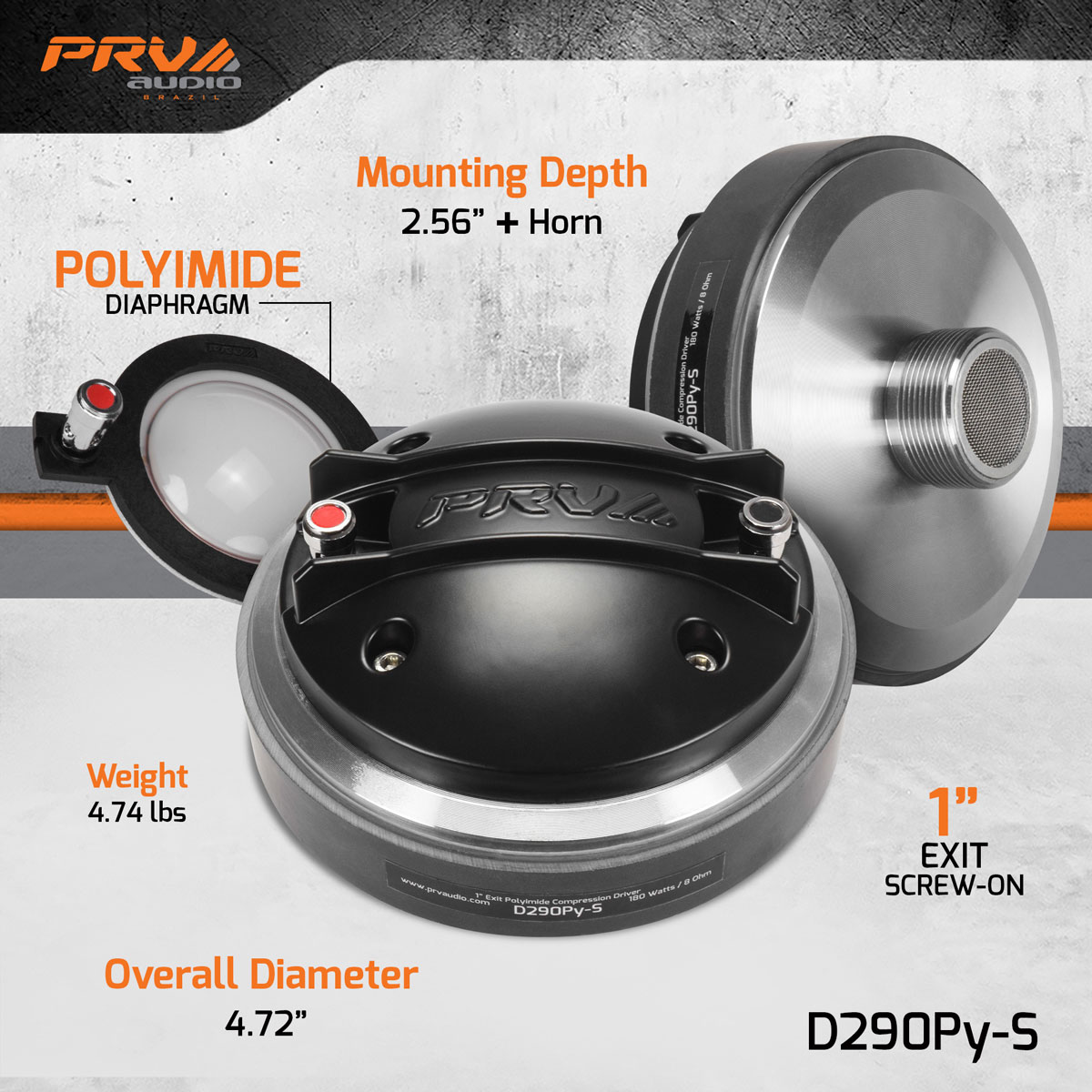 PRV Audio D290Py-S - 4
