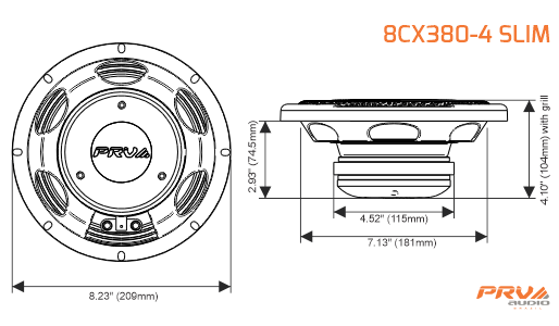 PRV Audio 8CX380-4 SLIM - 14