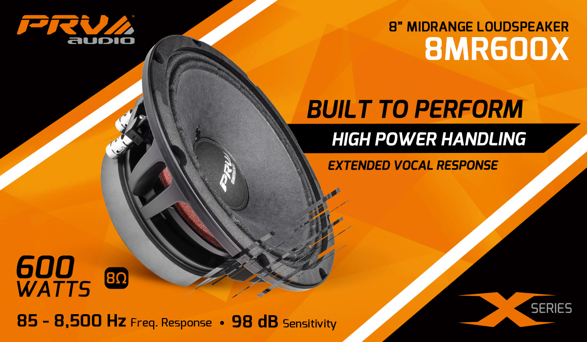 PRV Audio 8MR600X - 8