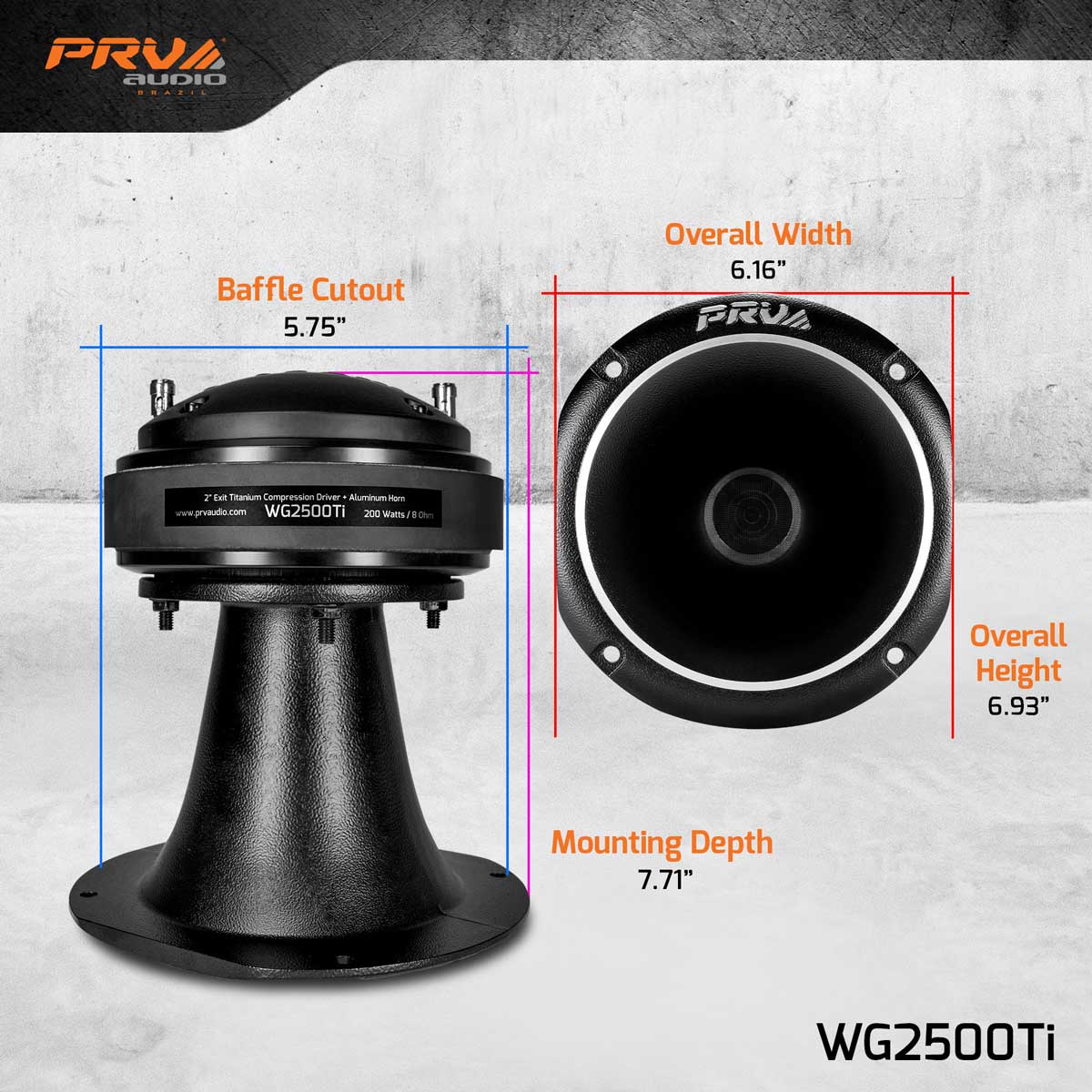 PRV Audio WG2500Ti - 4