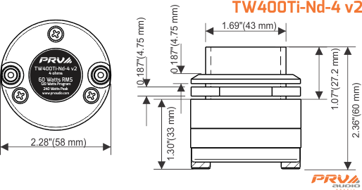 PRV Audio TW400Ti-Nd-4 v2 - 11