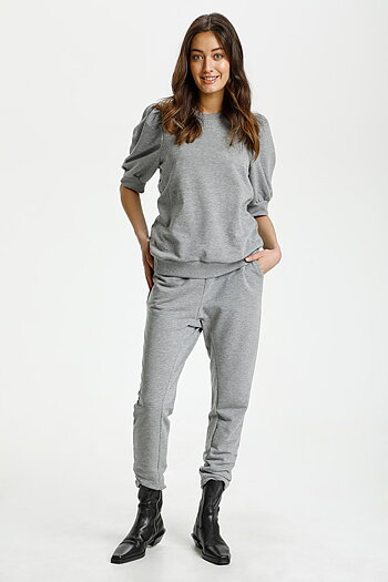 Culture - Vega Pants  Grey Melange