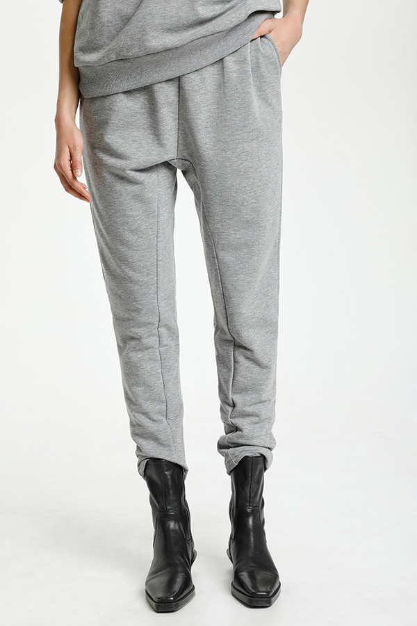 Culture - Vega Pants  Grey Melange