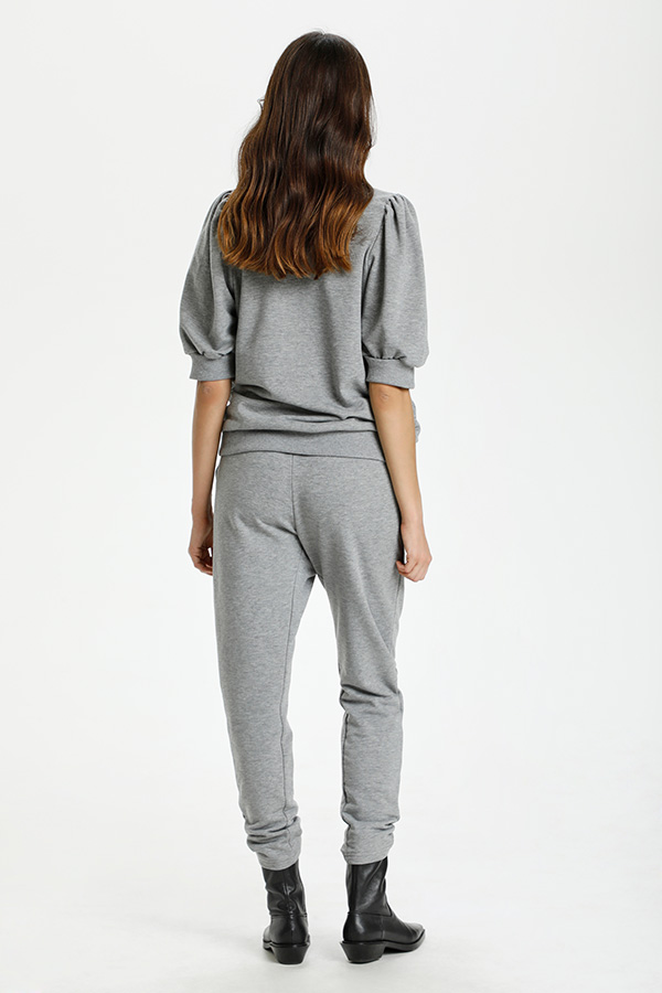 Culture - Vega Pants  Grey Melange - 5