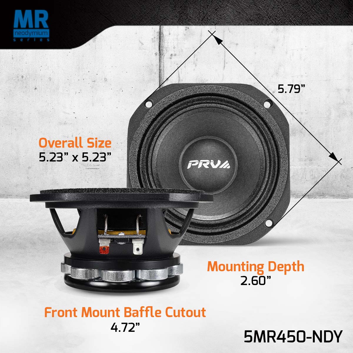 PRV Audio 5MR450-NDY - 3