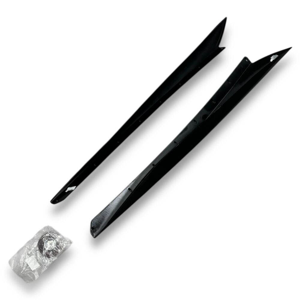 V3 Style Sidokjolar – Blank Svart - 2