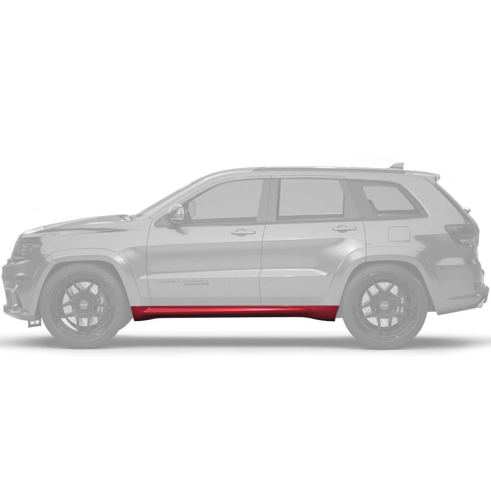 SRT Trackhawk Style Tröskelpaneler - 4