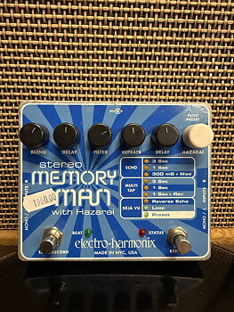Electro Harmonix Stereo Memory Man with Hazarai