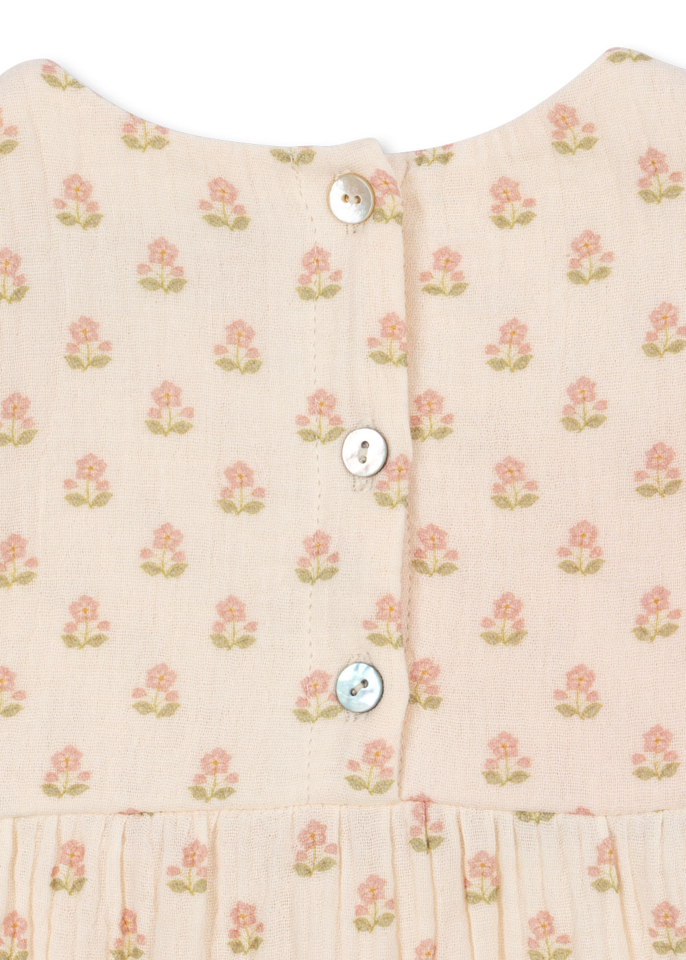 COCO FRILL ROMPER GOTS CARTA ROSA - 3