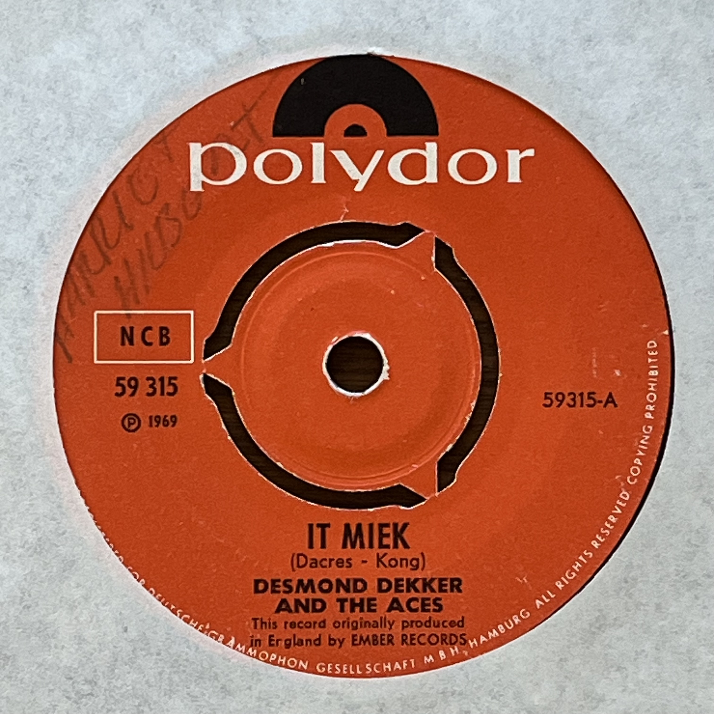 Desmond Dekker – It Miek/Problems