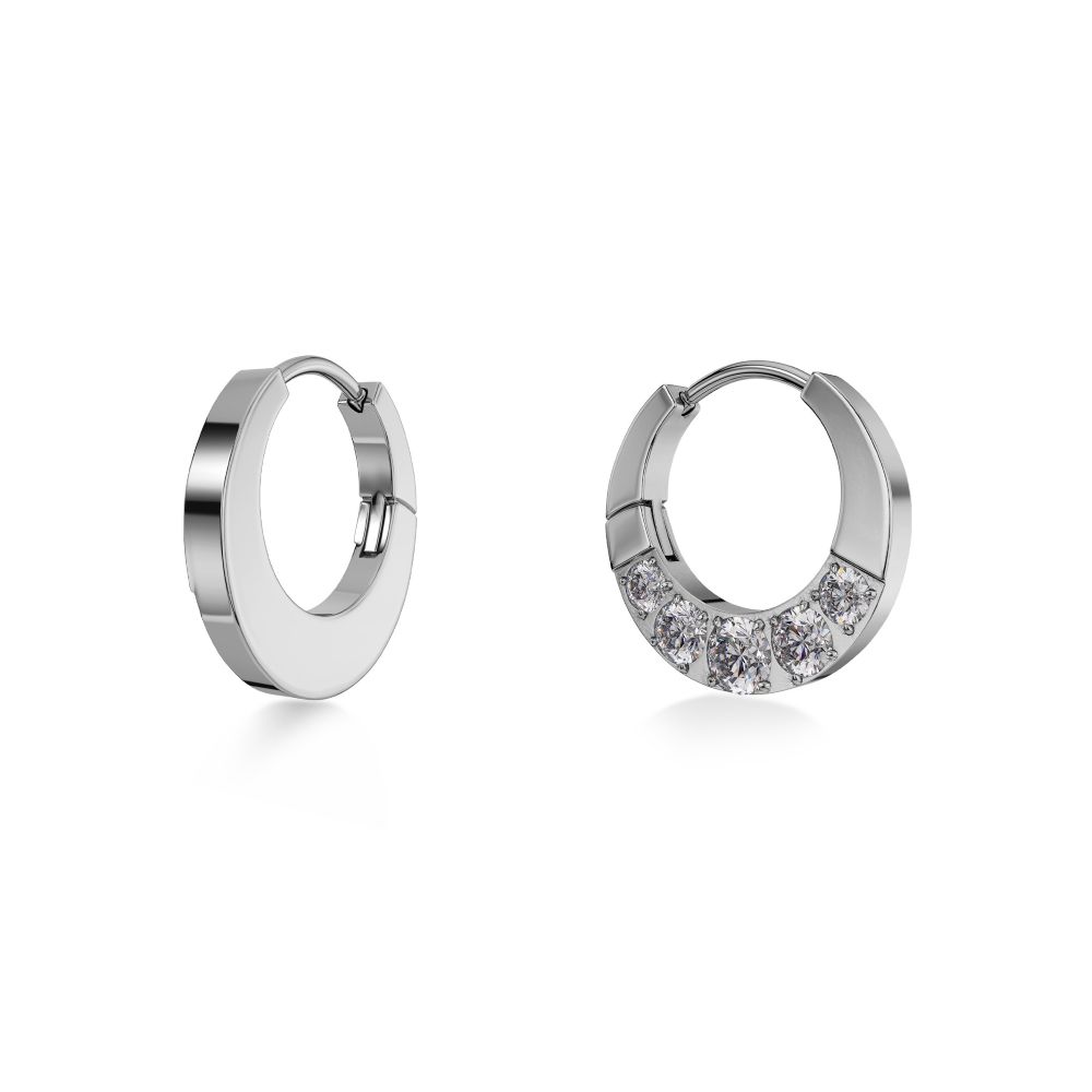 Edblad Monarch hoops S silver