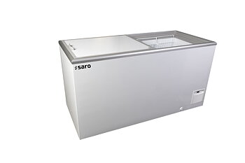 Glass freezer model CUBE 408L
