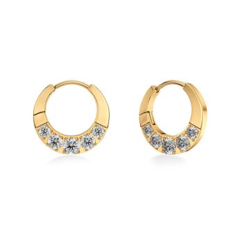 Edblad Monarch hoops S guld