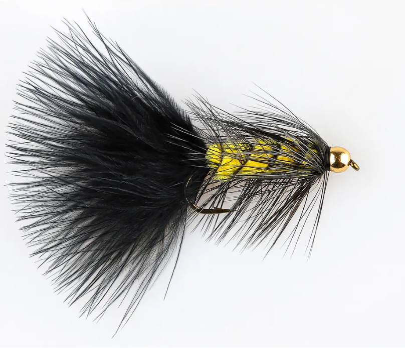 Danofly - Wolly Bugger GH Black/Yellow #10