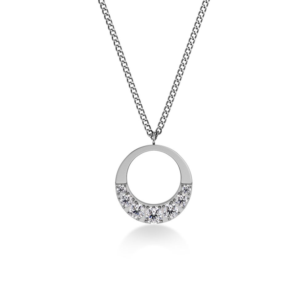 Edblad Monarch halsband S silver