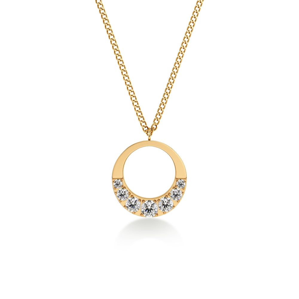 Edblad Monarch halsband S guld - 2