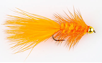 Danofly - Wolly Bugger GH Orange #10