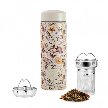 Thermos Bottle with Straw Marbella 500ml, Yoko